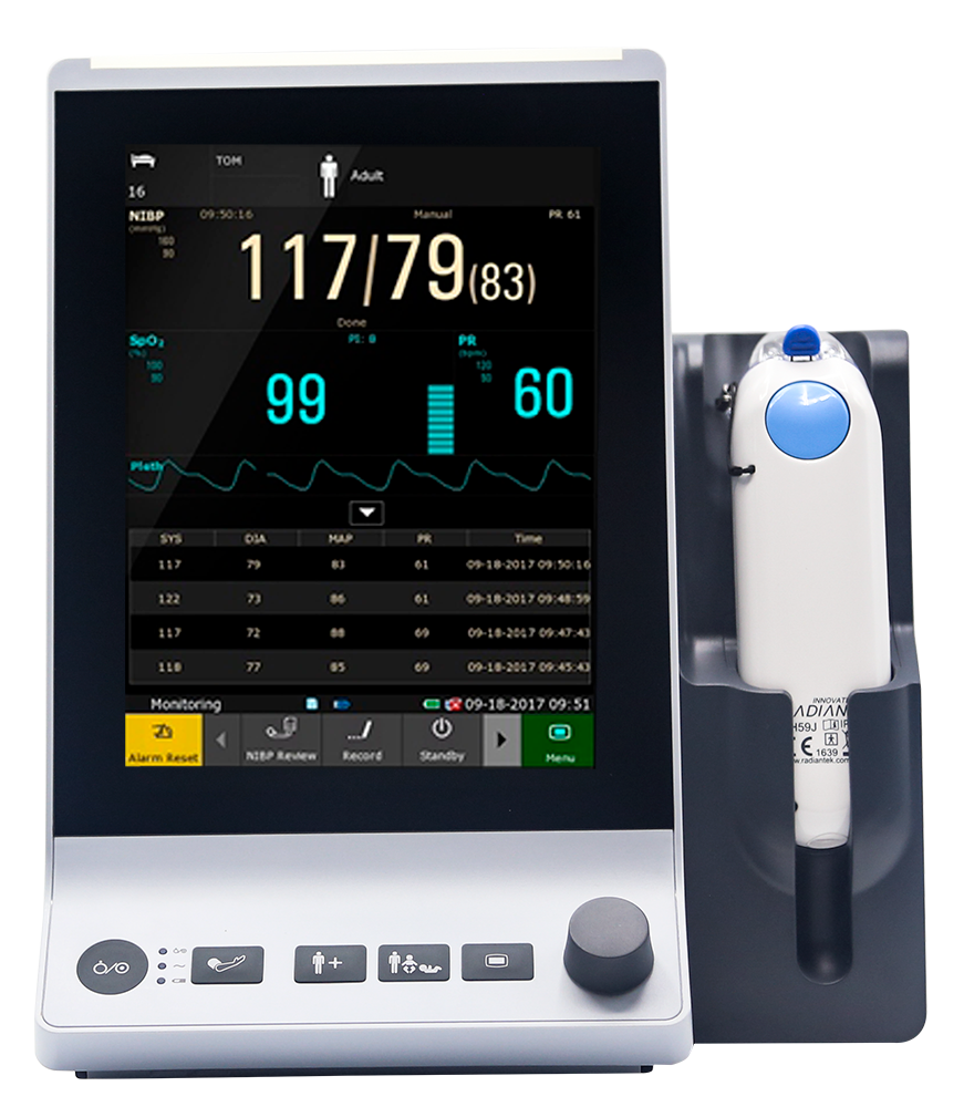 Vital Signs Patient Monitor Edan® iM3 Spot Check and Vital Signs Monitoring NIBP, Pulse Rate, SpO2, Temperature AC Power by MDPro Edan USA  ID 	IM3.NSTT